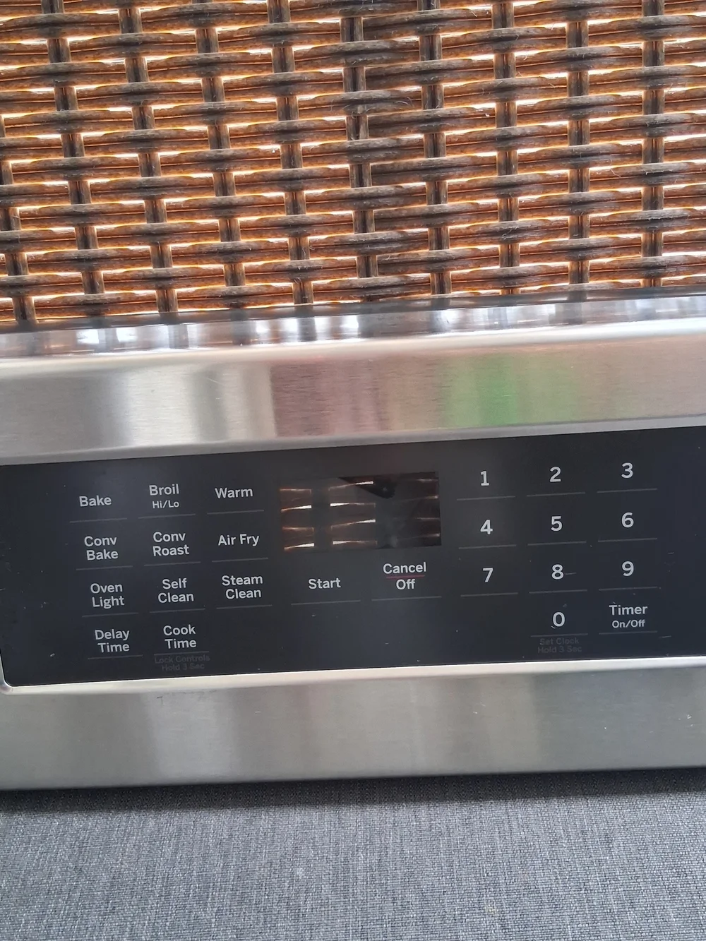 Genuine GE Range Oven Touch Panel ONLY WB27X47793 (No Board) GE